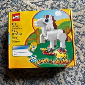 LEGO Year of the Horse Set - White and Brown